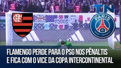 Flamengo perde para o PSG nos pênaltis e fica com o vice da Copa Intercontinental