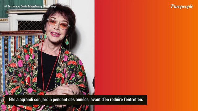 Anny Duperey gère un paradis arboricole et fleuri situé à 3h30 de Paris, il est situé dans le département le plus âgé de France