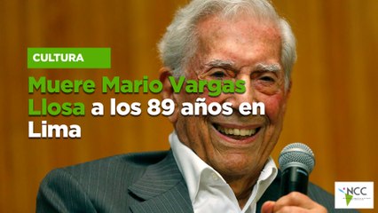 Muere Mario Vargas Llosa a los 89 años en Lima