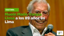 Muere Mario Vargas Llosa a los 89 años en Lima