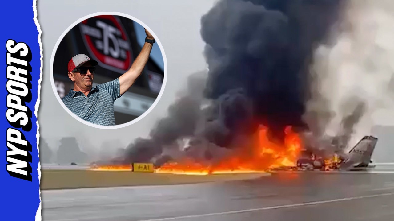 Private jet owned by NASCAR's Greg Biffle crashes in North Carolina