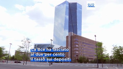 La Bce lascia i tassi d’interesse invariati, la crescita economica dell’Eurozona resta solida