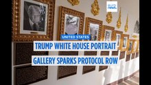 All the president's men: Trump's White House portrait gallery decorations spark row over decorum