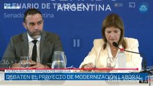 Bullrich confirmó que la reforma laboral se tratará en el Senado el 10 de febrero
