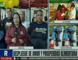 Más de mil 200 familias en el edo. Aragua son atendidas con gran jornada de alimentos