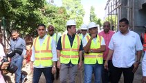 MIVED y Comité Organizador de Juegos Centroamericanos Santo Domingo 2026 supervisan remodelación del Centro Olímpico Juan Pablo Duarte