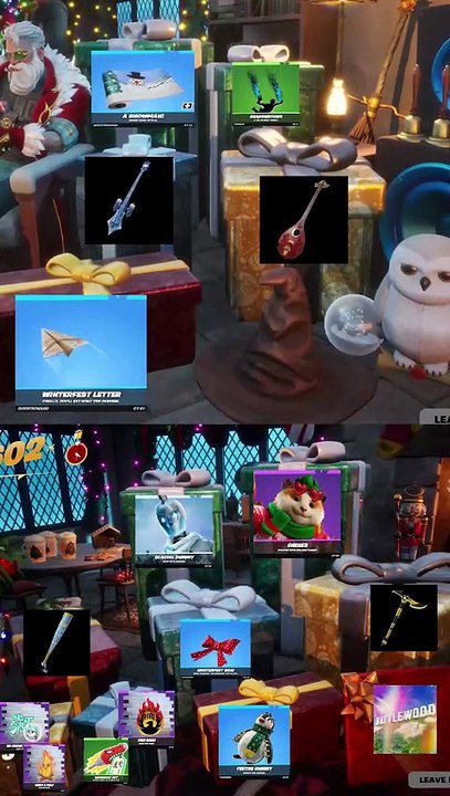 Toutes les nouveautés de la mise a jour du Winterfest de Fortnite en 1 minute !