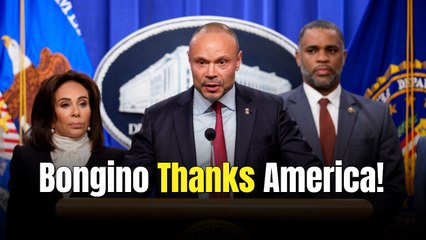 Bongino Announces Exit From FBI, Thanks Trump and America as Speculation Swirls