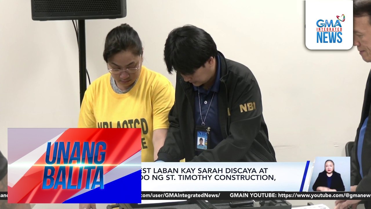 Warrant of arrest laban kay Sarah Discaya at Ma. Roma Rimando ng St ...