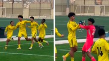Cristiano Ronaldo Jr. inicia temporada con el pie derecho; hijo de CR7 marca gol con el Al Nassr Sub-16