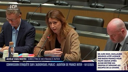 La séance est ouverte ! - Commission d'enquête audiovisuel public : audition de France Inter - 18/12/2025