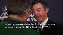 'Nobody more deserving' says McIlroy's Ryder Cup teammate as the Belfast man wins BBC award