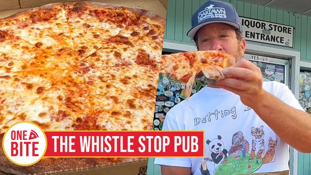 Barstool Pizza Review - The Whistle Stop Pub (Islamorada, FL) presented by BODYARMOR