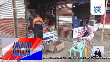 Ilang nagtitinda ng paputok, pumuwesto na sa designated firecracker zones ilang araw bago ang Pasko | Unang Balita