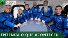 Voo histórico da Blue Origin é cancelado