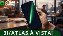 Que horas o 3I/ATLAS vai chegar mais perto da Terra?
