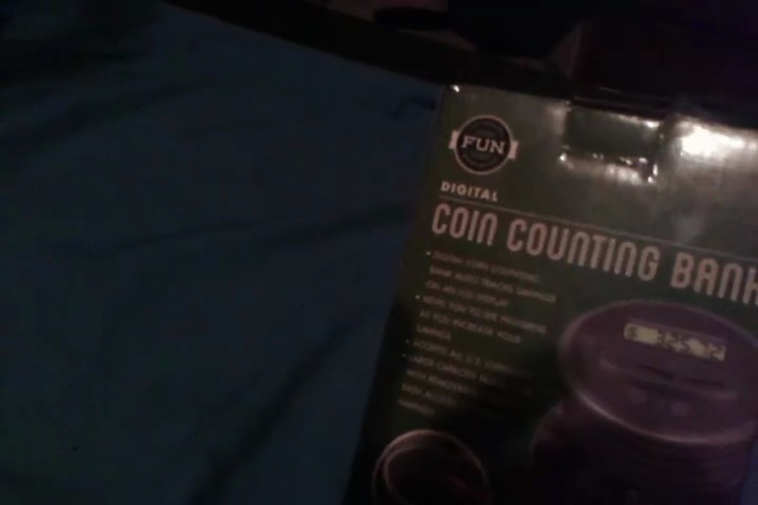 Digital Coin counting bank