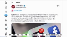 🚨¡Última Hora! TikTok venderá operaciones a inversionistas de EE.UU.