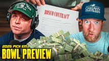 Rico Bosco Negotiates His Contract With Dave Portnoy | PICK EM - BOWL PREVIEW
