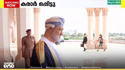 സമഗ്ര സാമ്പത്തിക പങ്കാളിത്ത കരാറിൽ  ഒപ്പ് വെച്ച് ഇന്ത്യയും ഒമാനും,.