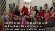 “Sonho de Natal” chega em São José de Piranhas e faz a diferença na vida de mais uma família sertaneja