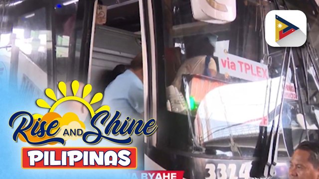 DOTr at iba pang ahensya ng pamahalaan, nagsagawa ng joint inspection sa ilang terminal ng bus sa Cubao para sa inaasahang pagdagsa ng mga biyahero | ulat ni Bernard Ferrer