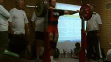 Tim Germanchis, 225kg squat