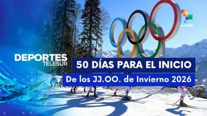 50 días para JJ.OO. Invierno Milano Cortina 2026 DEPORTES TELESUR 18-12-2025