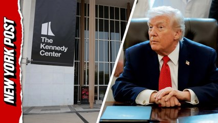 Trump questioned on 'Trump-Kennedy Center' rebrand: 'We saved the building'