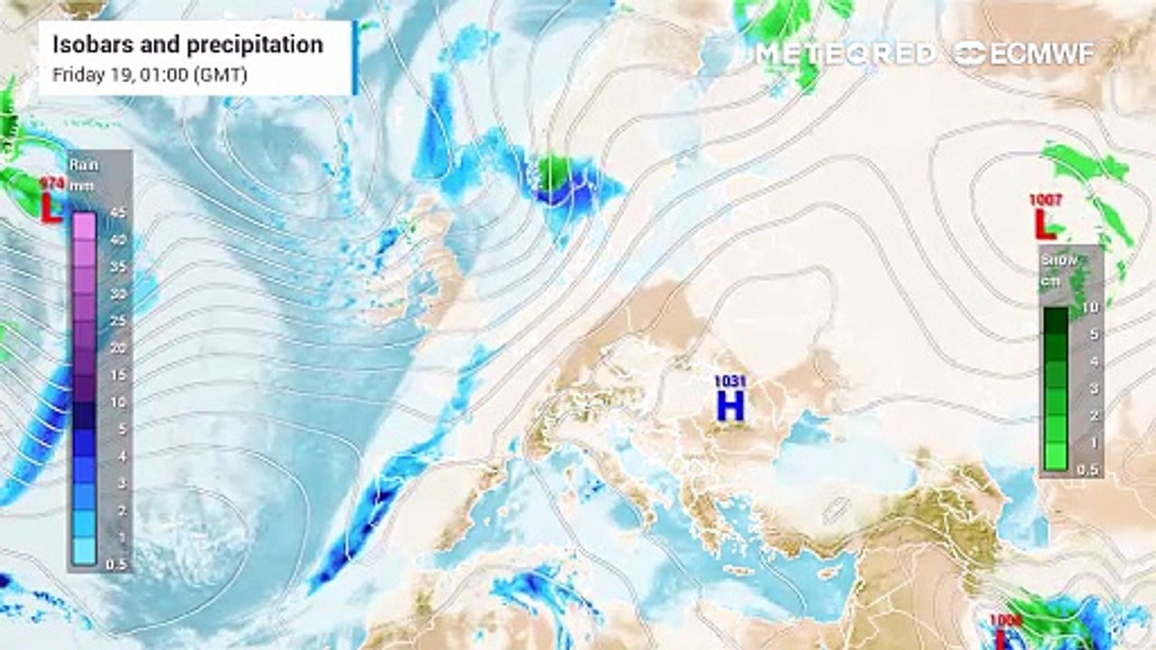 Next few days to bring some breaks from the rain before heavy showers and cold weather return