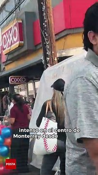 Compras navideñas colapsan el Centro de Monterrey y disparan el tráfico