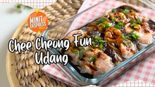 Chee Cheong Fun Udang Homemade, Guna Rice Paper Je