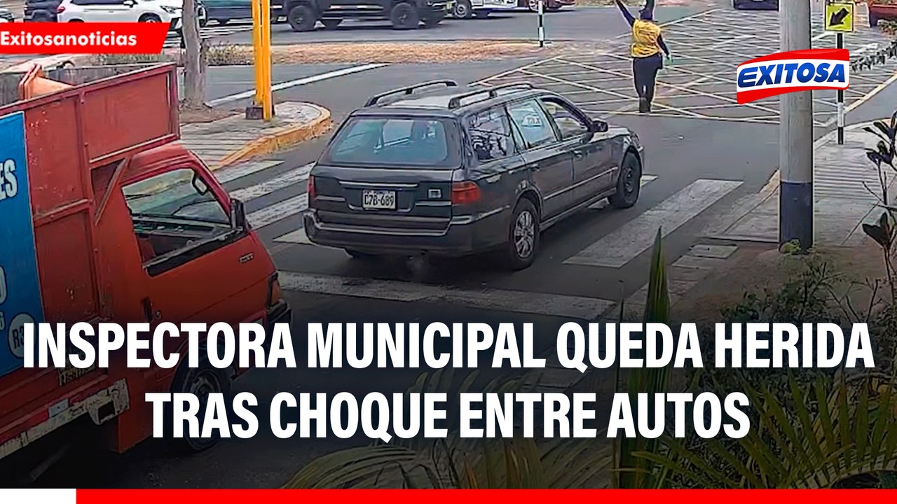 Inspectora municipal fue atropellada cuando ord...