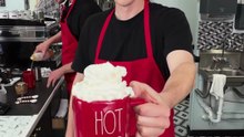 "THAT’S NOT THE HOT COCOA I WANTED! 😱☕ (HILARIOUS FAIL)"