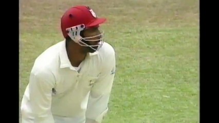 Aamir Sohail 1 for 30 vs West Indies 1st Test, Port of Spain, April 16 - 18, 1993