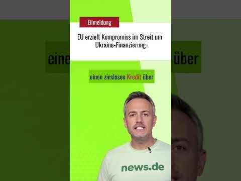 EU erzielt Kompromiss im Streit um Ukraine-Finanzierung
