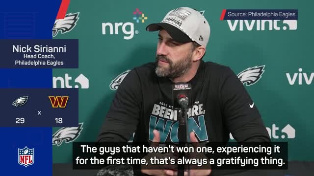 Eagles beat Commanders to claim back-to-back NFC East titles