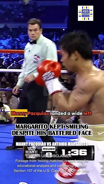 Antonio Margarito SMILED! Then Manny Pacquiao HIT him AGAIN!