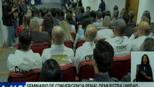 Seminario de Convergencia Penal refuerza el conocimiento a los trabajadores del sistema de justicia