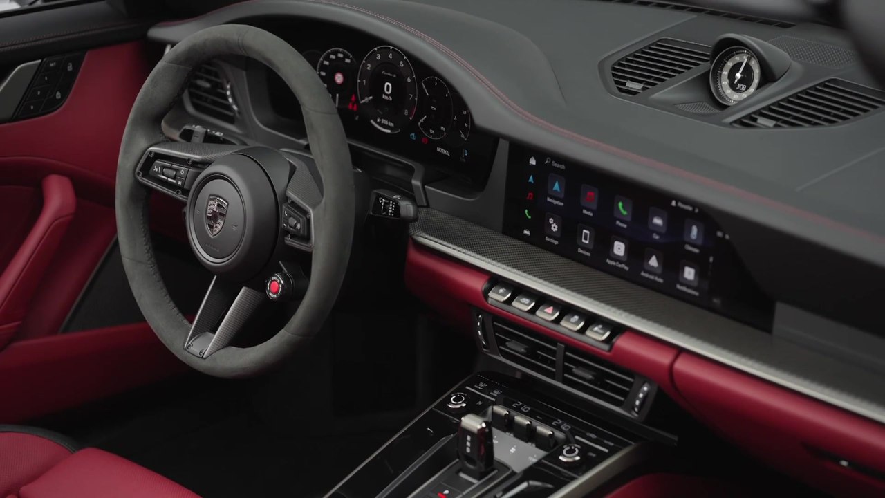Der Porsche 911 Turbo S - Das Interieurdesign