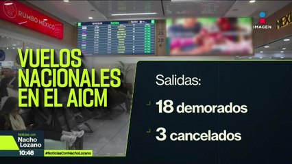 Caos aéreo por neblina obliga a cierre parcial del aeropuerto de Tijuana
