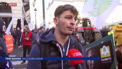 Le point sur une journée de tensions à Bruxelles avec les agriculteurs - Jeudi 18 décembre 2025