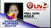 Panayam kay Spokesperson, NCRPO PMAJ. Hazel Asilo ukol sa update sa security measure para sa translation sa poong ng Nazareno 2026 at pagbabantay sa Metro Manila kaugnay ng holiday season