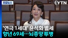 하늘로 떠난 '신의 아그네스'...1세대 연극 스타 윤석화 별세 / YTN