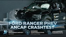 Ford Ranger 2022 & 2025 ANCAP Crashtest: Alle Werte kompakt erklärt