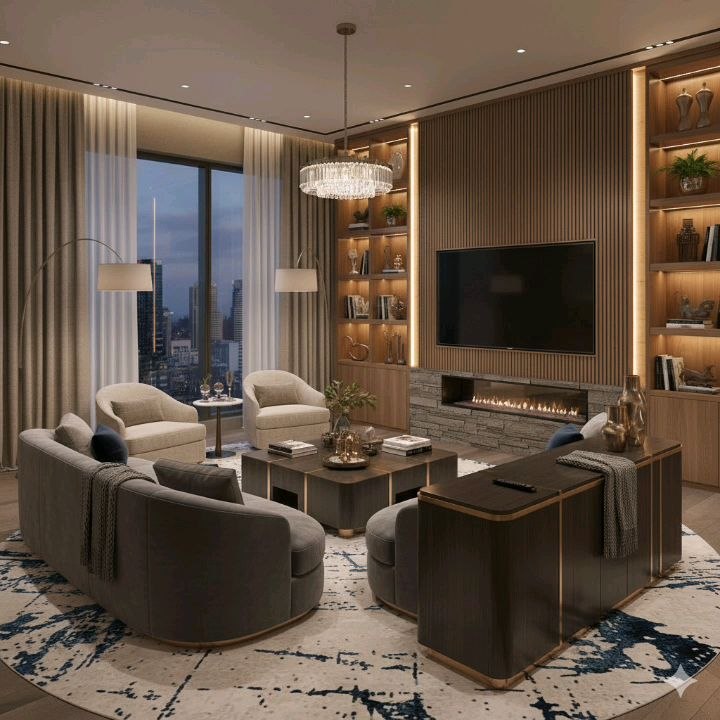 🌸✨ Brighten up your workspace with this minimalist desk setup! A sleek glass vase filled with fresh purple crocus flowers and smooth pebbles sits beside an open laptop showing a line graph, a steaming white coffee mug, and a geometric ✨🌿🚀