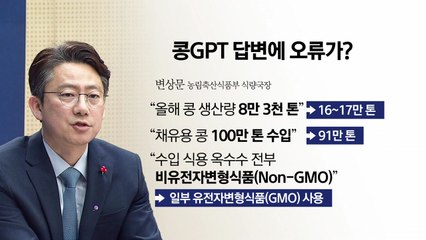 '콩 GPT'도 틀렸다?..."공공기관 잡도리" vs "소통의 성과" [앵커리포트] / YTN