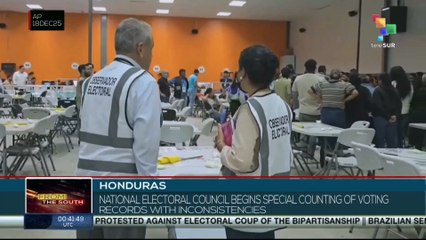 Honduras: National Electoral Council begins special counting of voting records with inconsistencies