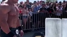 Bodybuilder Tried… Gorilla DESTROYED the Ice 😱