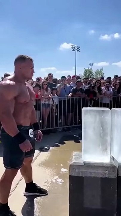 Bodybuilder Tried… Gorilla DESTROYED the Ice 😱